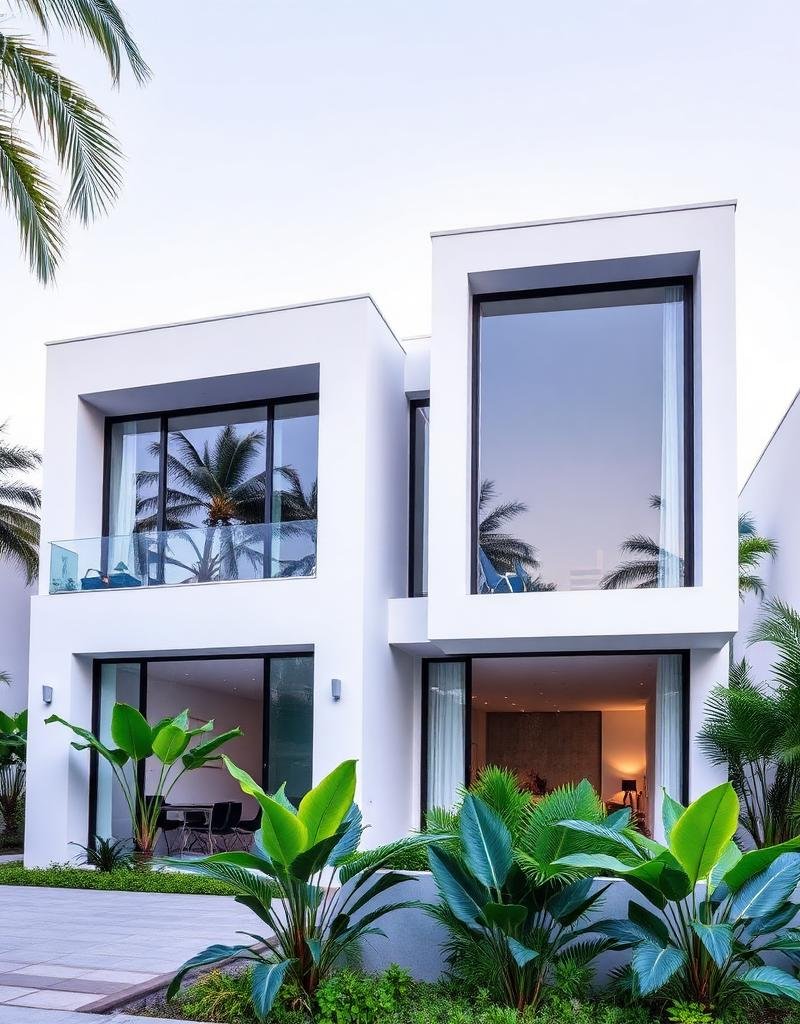 Casas de luxo em Alphaville - Casa moderna com arquitetura contemporânea